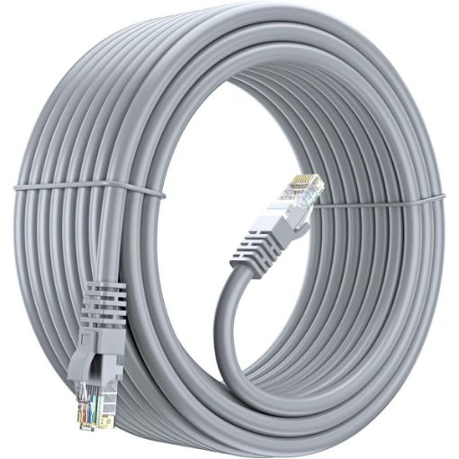 Picture of 10 Meter Cat6 Grey Patch Lead Cable | Cut Length Priced Per Metre
