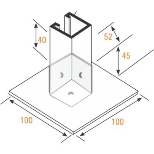 Picture of CSS FB106 Channel Baseplate 41