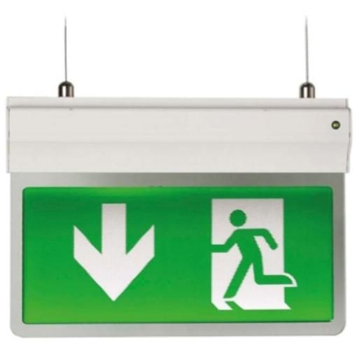 Picture of Ansell AE3LED/3M/W Exit Sign LED 2.5W | Emergency Lighting