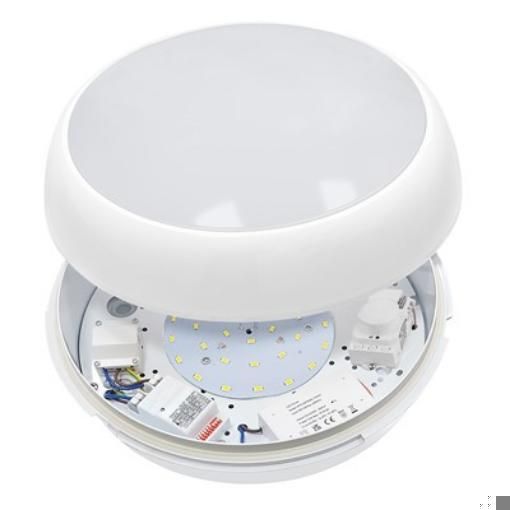 Picture of Meridian Luna 16w White Opal Diffuser M/s IP54 1700l Cct3