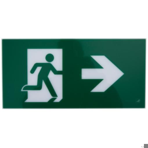 Picture of Ansell AWLED/L/AR Legend Arrow Right | Emergency Lighting
