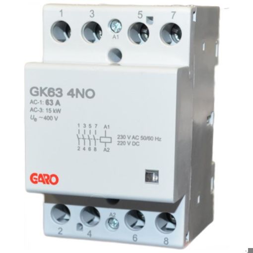 Picture of Garo 4P NO Modular Contactor 63A | GK63-4NO