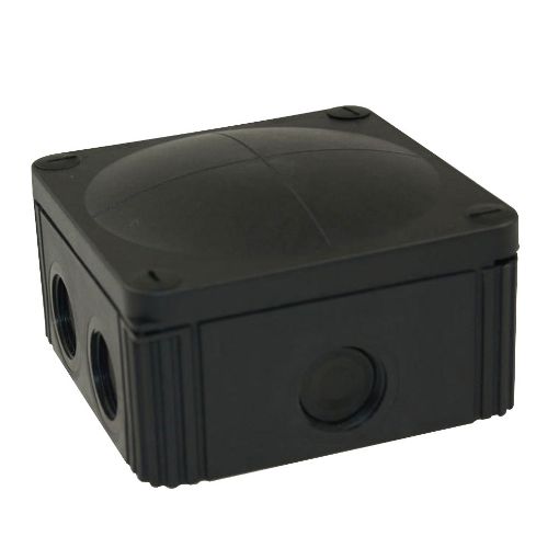 Picture of Wiska Combi 110x110x66mm IP67 Junction Box Black