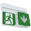 Picture of Ansell AADL-3M-W Adler Exit Sign Maintained / Non-Maintained | White