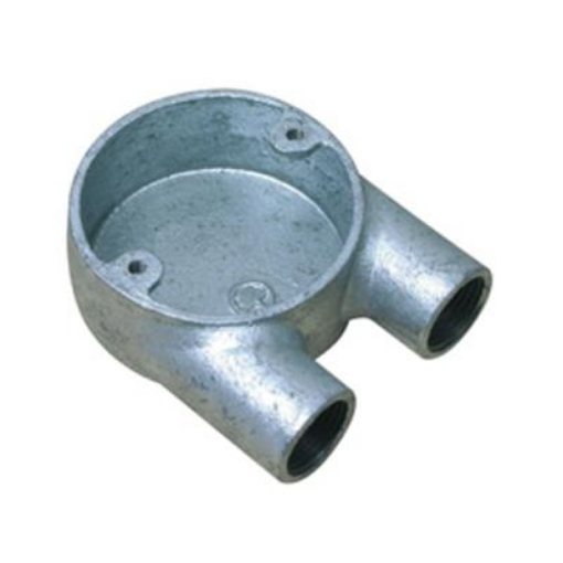 Picture of CED Box Conduit U 25mm Galvanised Steel | CF25UG