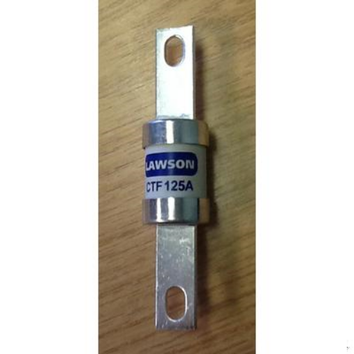 Picture of Lawson Fuses Fuse N&T Comp Dimensions with Bolted Connections Central Tags 415V 125A | CTF125