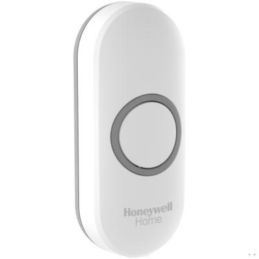 Picture of Honeywell Home Door Pushbutton Wirefree Portrait with LED Confidence Light 200m White | DCP311