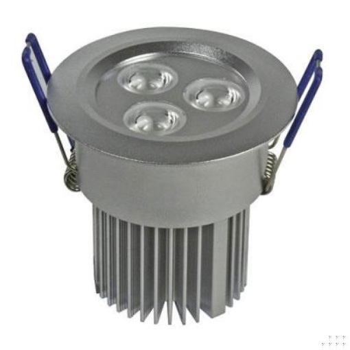 Picture of Meridian 3WH Downlight LED Adjustable Multi High Power IP20 White 4x3W 113x91mm Aluminium | LEDDL4