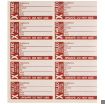 Picture of Industrial Signs Label Fail Test Labels Sml S/A Write-On Vinyl Pack of 50 35x15mm Red on White Matt | IS2050SA