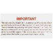 Picture of Industrial Signs Label RCD Test Self Adhesive Vinyl Pack of 10 130x60mm Black/Red on Matt White | IS5710SA