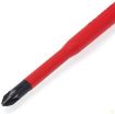 Picture of CK Screwdriver Slim Pozidriv VDE Dextro VDE PZ1x100mm Molybdenum-Vanadium Steel | T49243-1