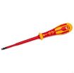 Picture of CK Screwdriver Slim VDE Slotted Dextro VDE 3.5x100mm Molybdenum-Vanadium Steel | T49244-035