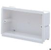 Picture of MK Electric - Cable Management Box 2 Gang Prestige 2com 35mm White PVC-U | VTS7035WHI