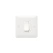 Picture of MK Electric Switch Intermediate Small Rocker 1 Gang 10AX White | MB4866WHI