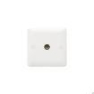 Picture of MK Electric Outlet TV 1 Gang Single Male Non-Isolated White | MB3520WHI