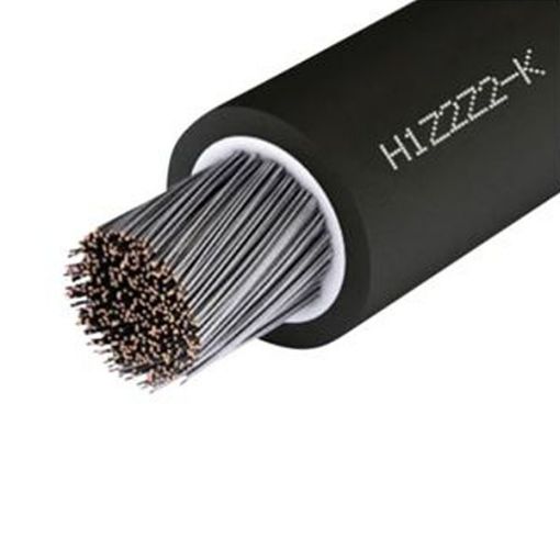 Picture of 6mm² Single Core Double Sheathed Black Solar Cable |  H1Z2Z2-K